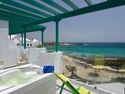 Barcelo Teguise Beach, Lanzarote - Canary Islands. Junior Suite Sea View with hot tub.